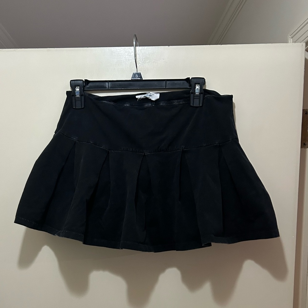 Double Zero Chic Black Mini Skirt